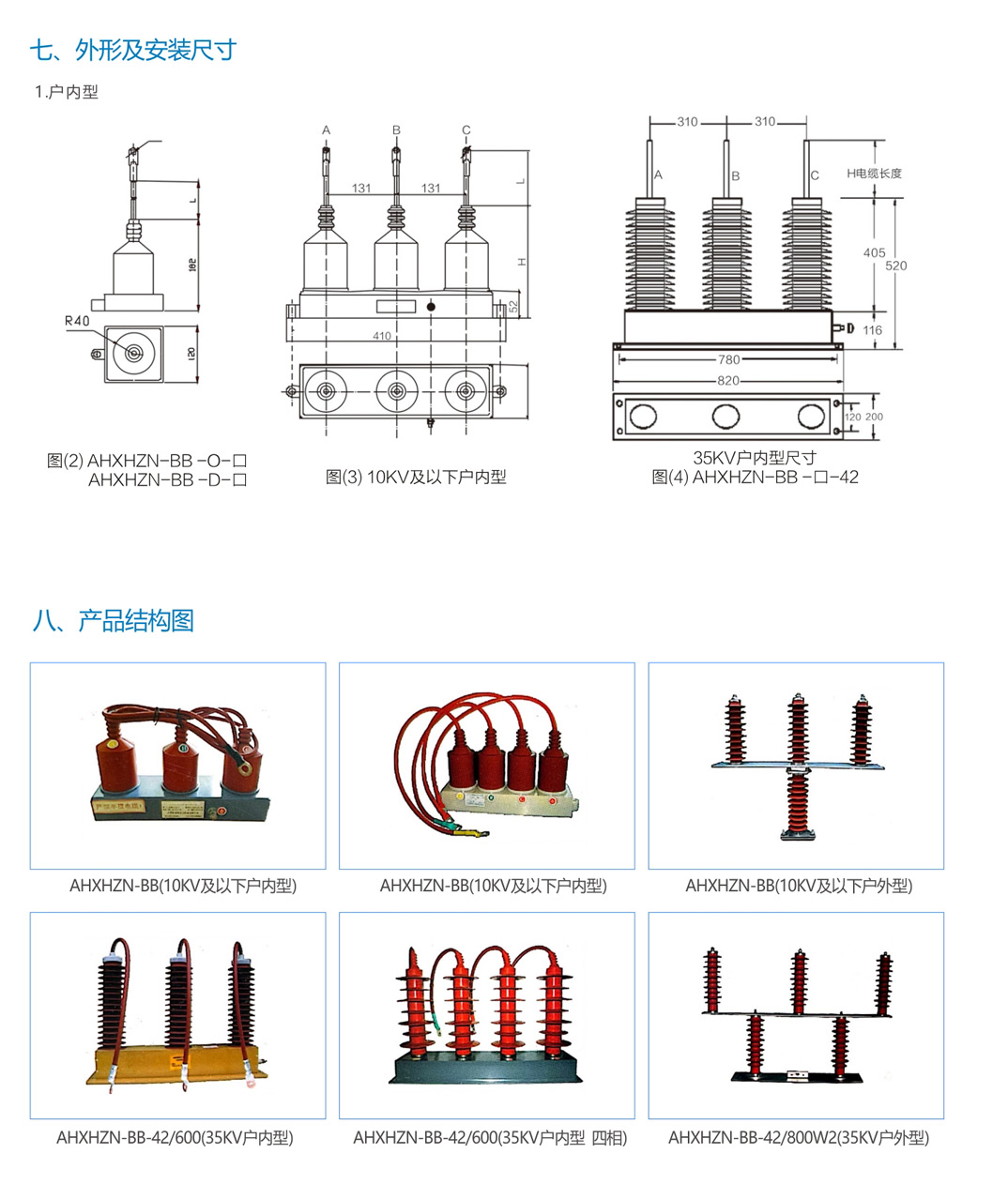 過(guò)電壓保護(hù)裝置AHXHZN一BB(圖4) 過(guò)電壓保護(hù)裝置AHXHZN一BB(圖4)